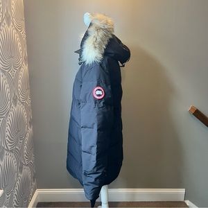 Canada Goose Navy Carson Heritage puffer coat
